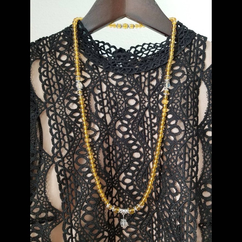 Sunny Yoga Stretch Necklace/Bracelet